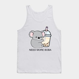 Little Koala Loves Boba A Lot! Tank Top